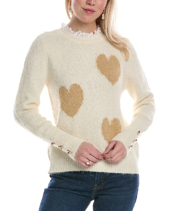 Women's Elegant Clothing Sets ANNA KAY Ursilla Cashmere-Blend Pullover