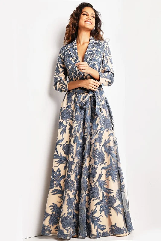 Feminine Dresses for Women in Bold Prints JOVANI 26148 DRESS