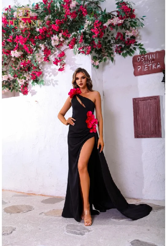 Y2K Nostalgic Fashion Look TERANI 251P4530 DRESS