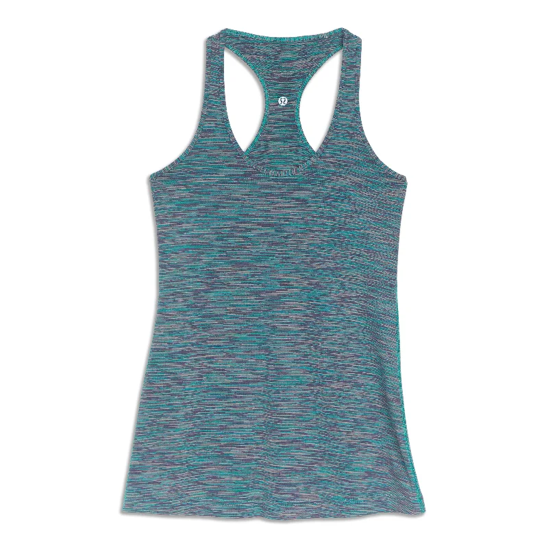Women's Fashionable Attire For Work Cool Racerback Tank Top - Resale