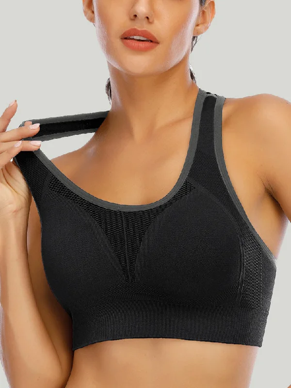 Women's Work Apparel IUGA 1 Pack High Impact Racerback Sports Bra