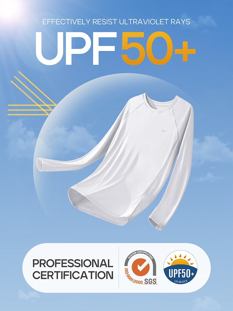 Women's Evening Garments IUGA UPF 50+ Rash Guard With Pockets