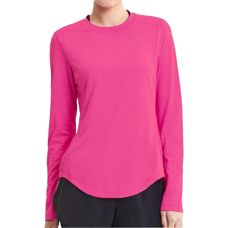 Stylish Clothes For Women Puma Ignite Long Sleeve Womens Running Top - Pink