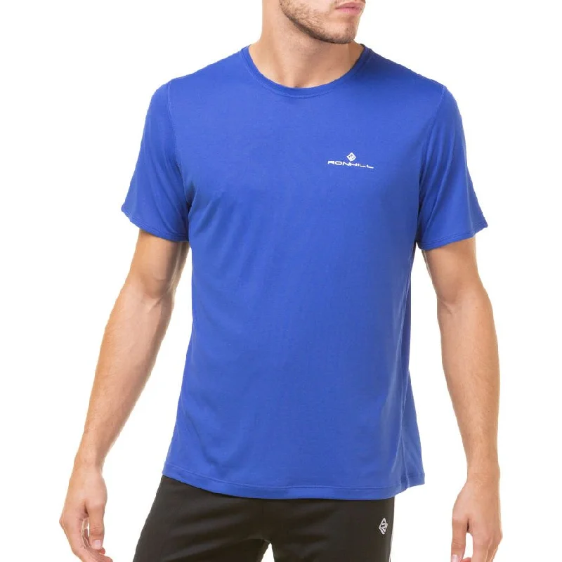 Women's Professional Garments Ronhill Core Short Sleeve Mens Running Top - Blue