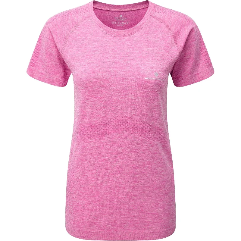 Women's Clothing Apparel Sets Ronhill Infinity Marathon Short Sleeve Womens Running Top - Pink Women's Clothing Apparel Sets Ronhill Infinity Marathon Short Sleeve Womens Running Top - Pink