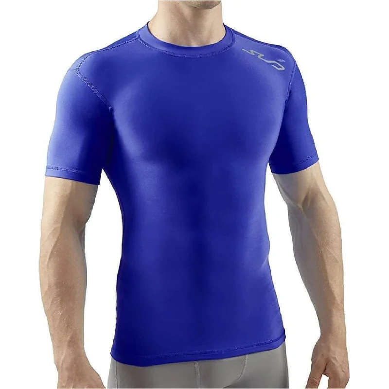Women's Vintage-Inspired Clothing Sub Sports Cold Thermal Compression Baselayer Mens Top - Royal