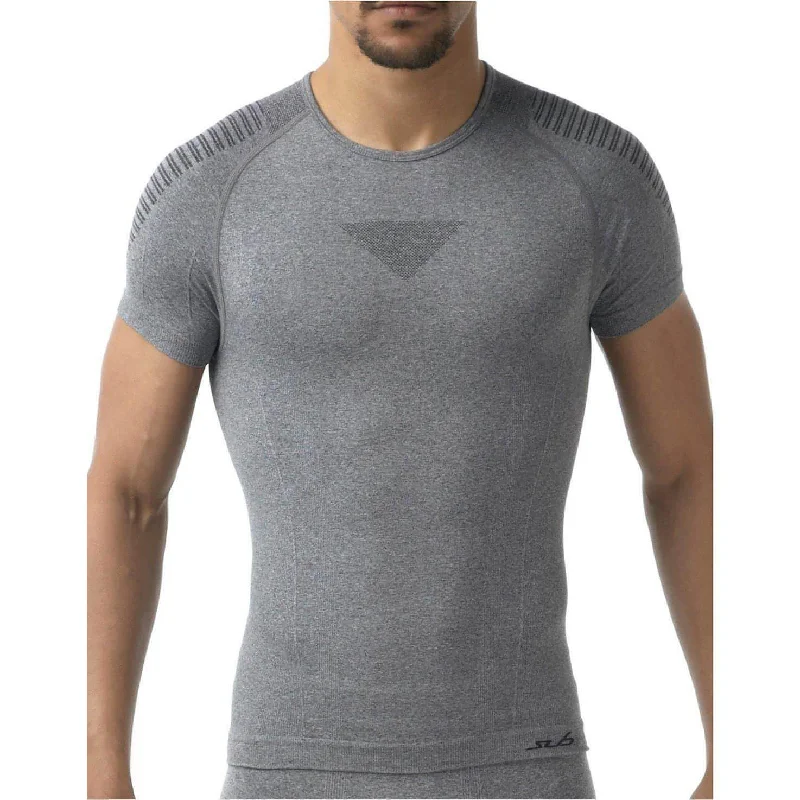 Women's Travel Garments Sub Sports SubAir Seamless Baselayer Short Sleeve Mens Top - Grey Women's Travel Garments Sub Sports SubAir Seamless Baselayer Short Sleeve Mens Top - Grey