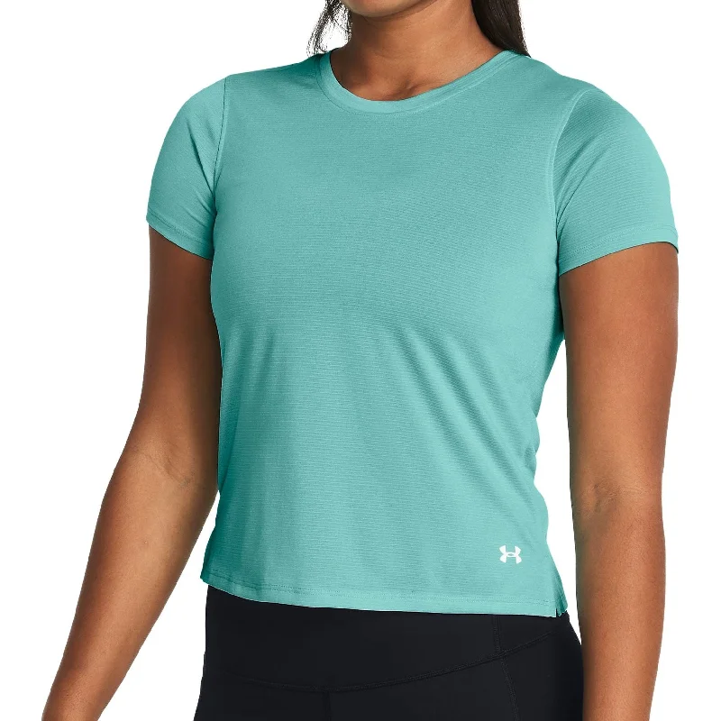 Affordable Women's Attire Under Armour Launch Short Sleeve Womens Running Top - Green