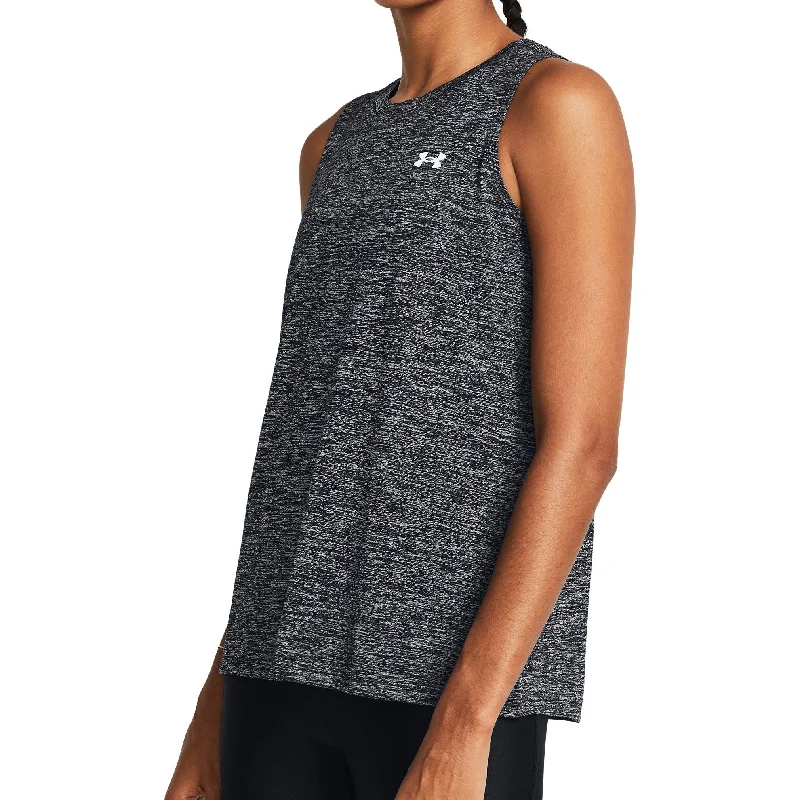 Classic Clothes For Women Under Armour Tech Twist Womens Training Vest Tank Top - Black