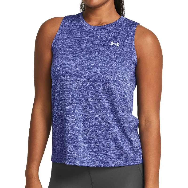 Women's Sporty Clothes Under Armour Tech Twist Womens Training Vest Tank Top - Purple