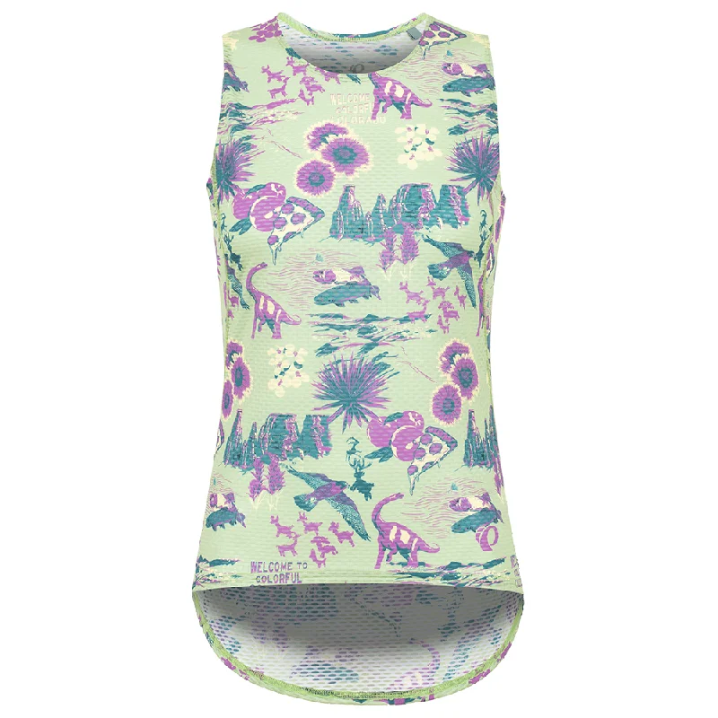 Women's Plus-Size Attire Women's Transfer Mesh Tank Top Baselayer