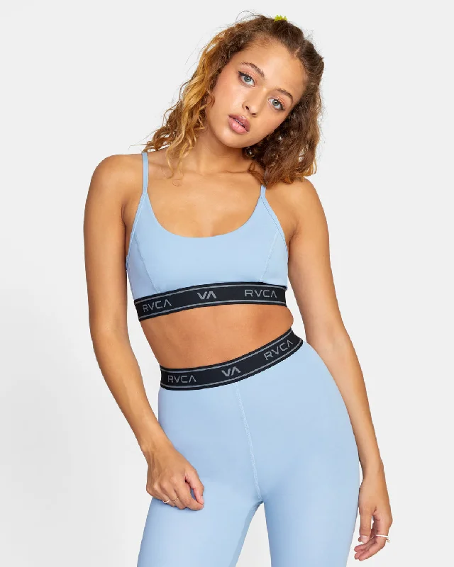 Women's High-Fashion Outfit Base Sports Bra - Muted Blue