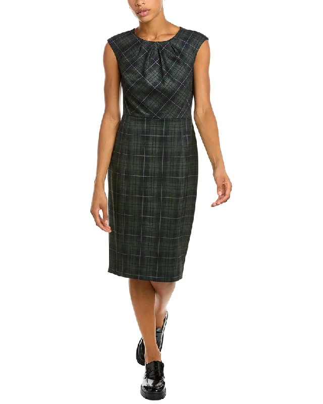 Women's Attire Brooks Brothers Plaid Sheath Dress
