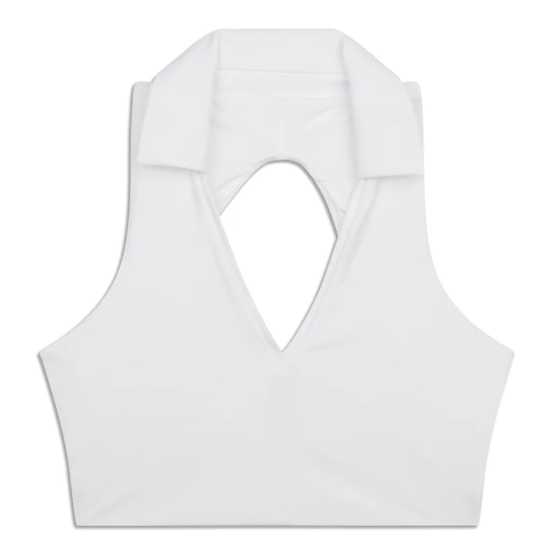 Women's Evening Garments Collared Tennis Longline Bra - Resale
