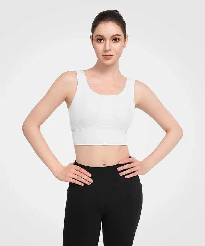 Women's Travel Garments Echo Padded Round Neck Yoga Bra | Women's Light Support Sports Bra Women's Travel Garments Echo Padded Round Neck Yoga Bra | Women's Light Support Sports Bra