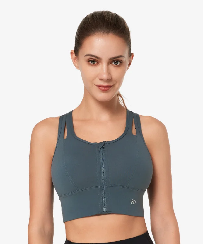 Women's Functional Apparel For Outdoor Activities Enfold Longline Hollow Racerback Padded Running Bra | Women's High Support Sports Bra Women's Functional Apparel For Outdoor Activities Enfold Longline Hollow Racerback Padded Running Bra | Women's High Support Sports Bra