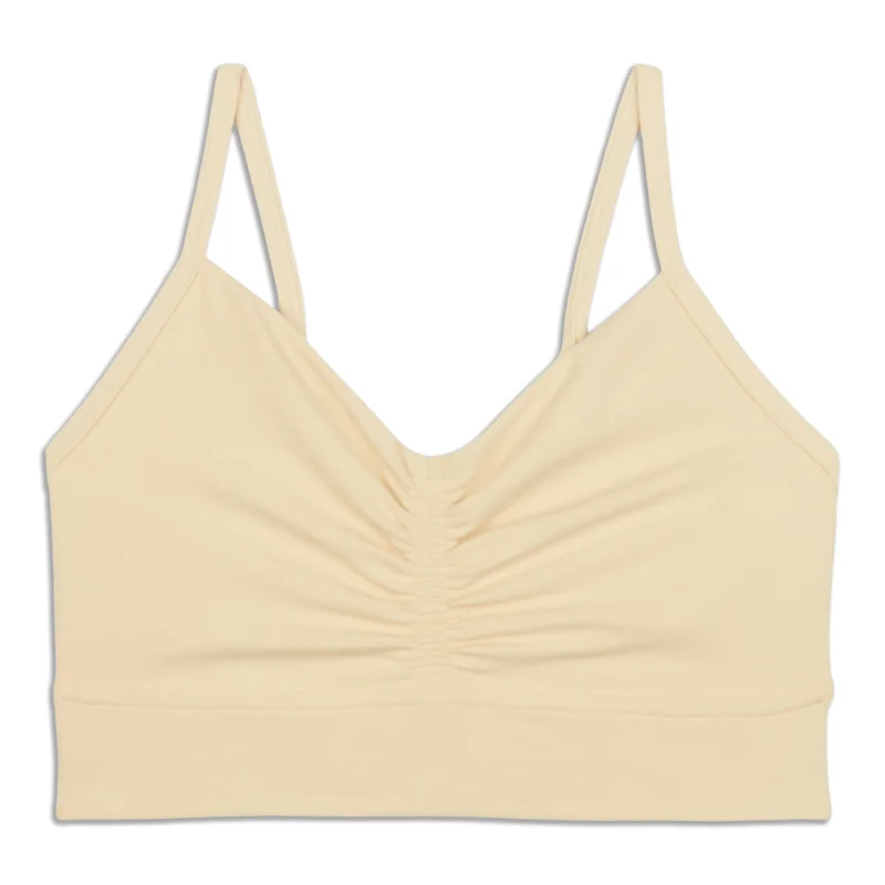Charming Women's Holiday Apparel Front-Gather Yoga Bra - Resale