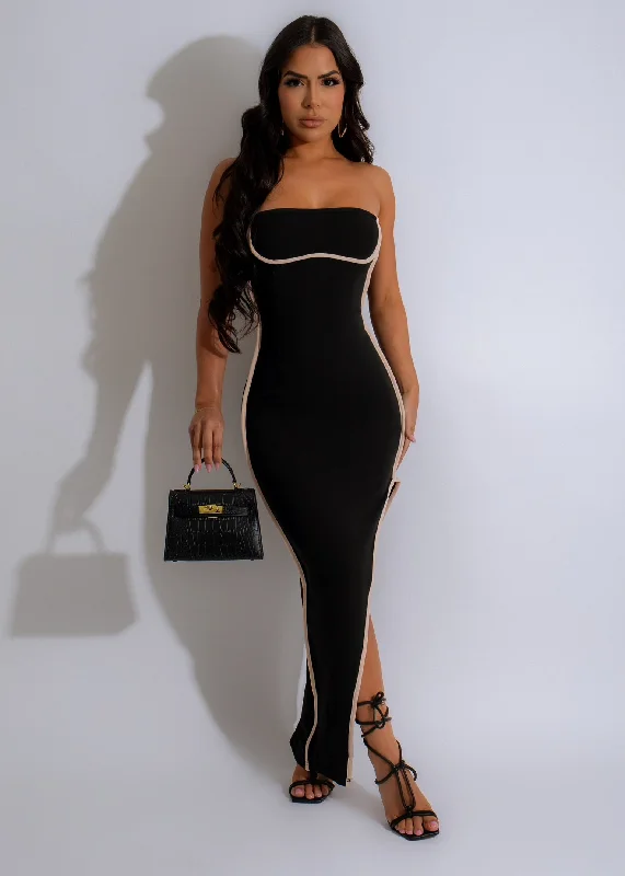 Women's Everyday Apparel Guess Who Midi Dress Black