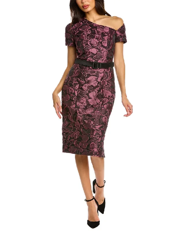 Women's Transitional Garments Kay Unger Alana Midi Dress