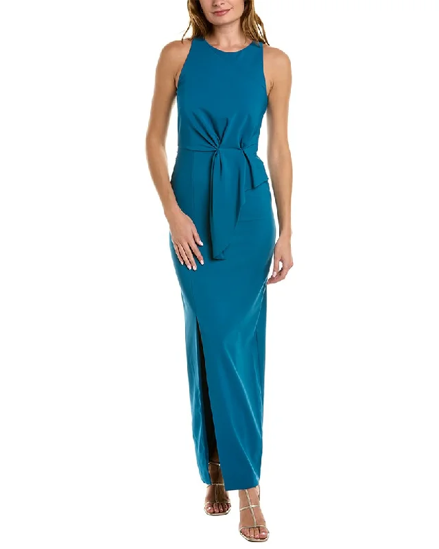 Women's Apparel And Garments Kay Unger Megan Column Gown