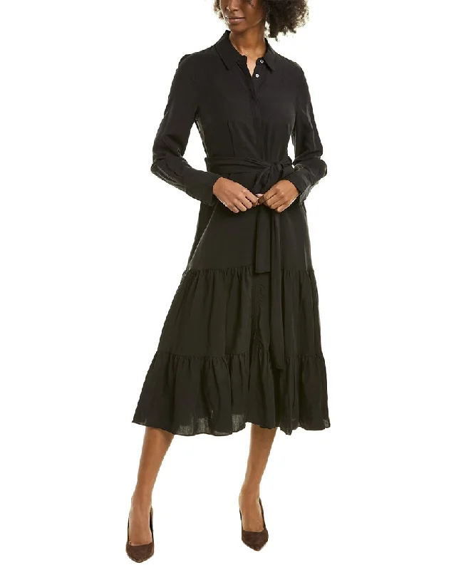 Women's Occasion Wear Apparel Kobi Halperin Lidia Linen-Blend Dress