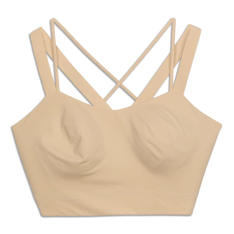 Chic Clothing For Women Like A Cloud Longline Bra - Resale