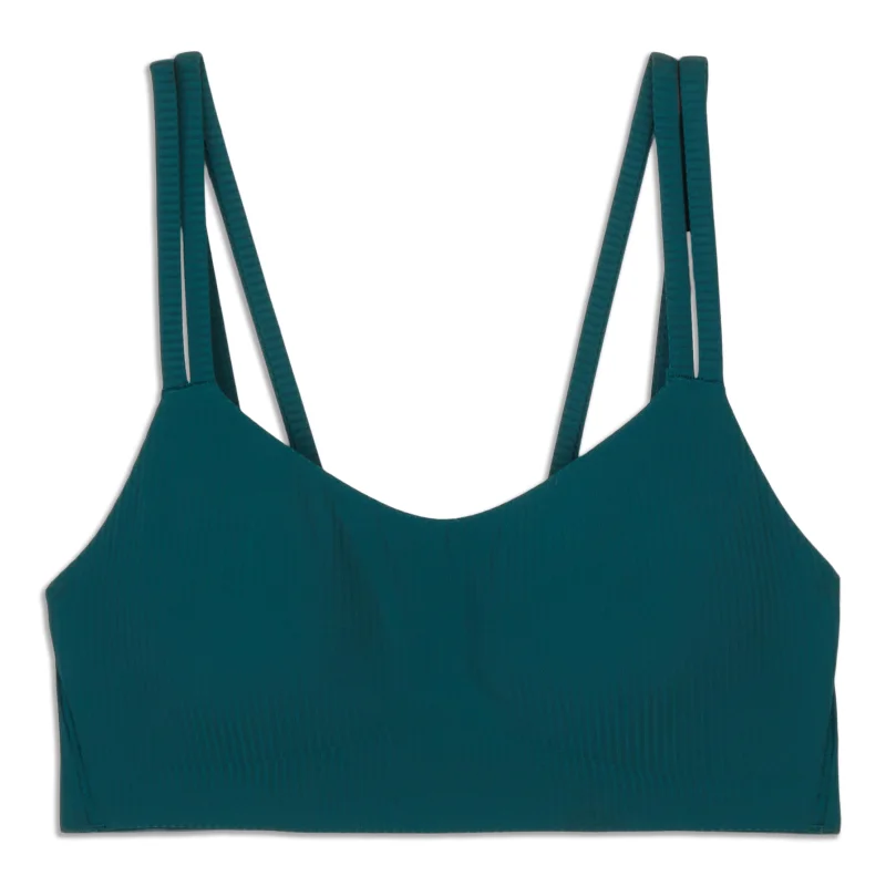 Women's Stylish Outdoor Outfit Like A Cloud Ribbed Bra - Resale