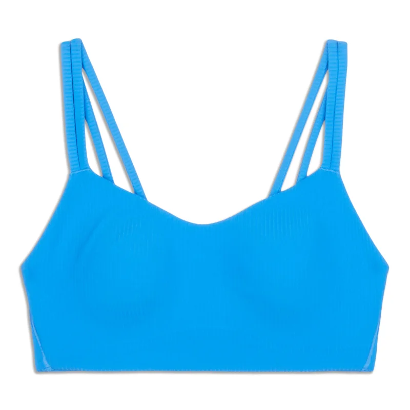 Women's Layered Outfit Like A Cloud Ribbed Bra - Resale