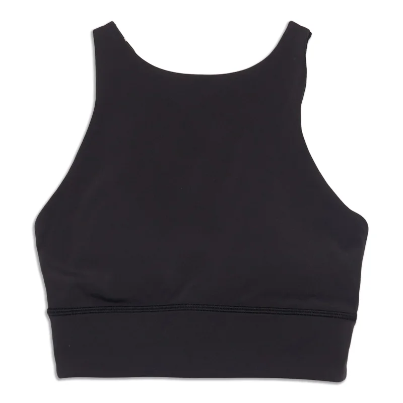Affordable Luxury Women's Apparel lululemon Energy High-Neck Longline Tough Bra - Resale Affordable Luxury Women's Apparel lululemon Energy High-Neck Longline Tough Bra - Resale