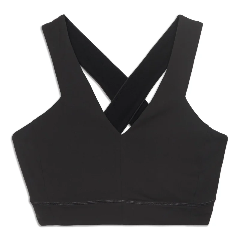 Women's Plus-Size Attire lululemon Lab Cross-Back Yoga Bra - Resale