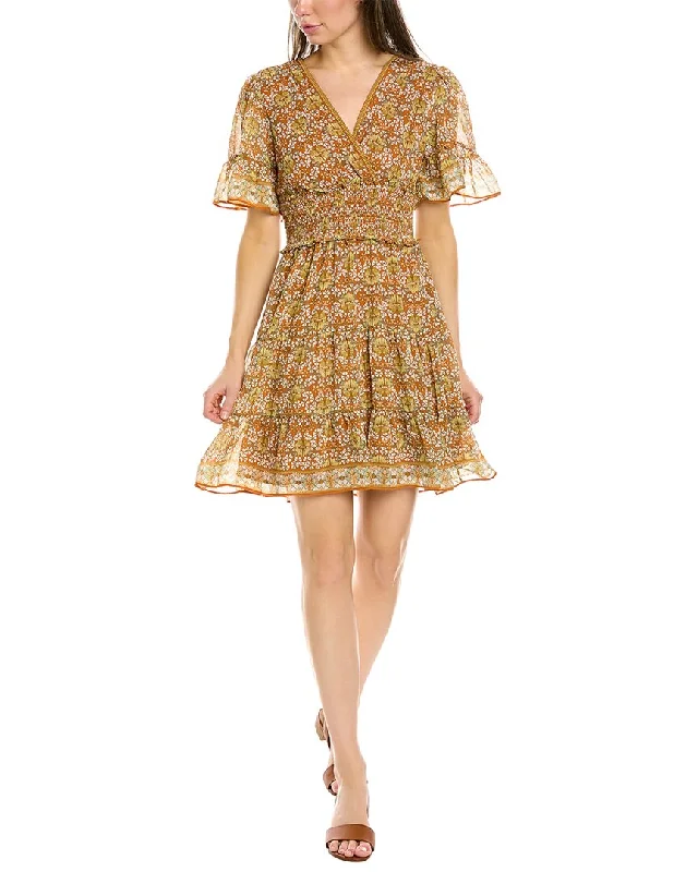 Women's Athleisure Apparel Max Studio Tiered A-Line Dress