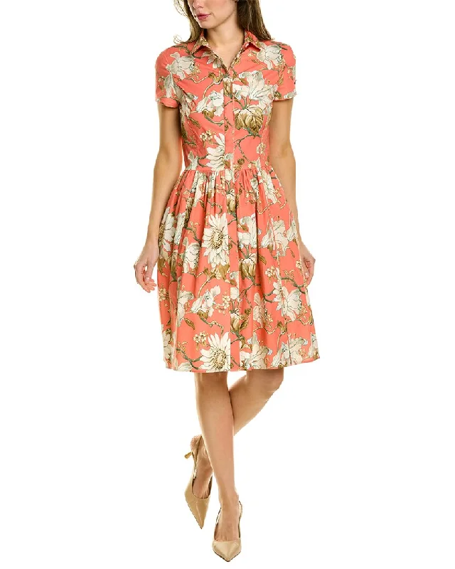 Women's Athletic Garments Oscar de la Renta Mini Shirtdress