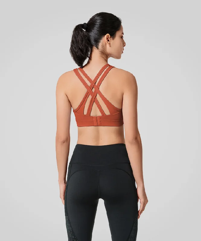 Casual Chic Women's Clothes Power Cross Back Padded Running Bra | Women's High Support Sports Bra Casual Chic Women's Clothes Power Cross Back Padded Running Bra | Women's High Support Sports Bra