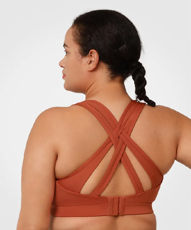 Charming Women's Garments Power Cross Back Padded Running Bra | Women's High Support Sports Bra (Plus Size) Charming Women's Garments Power Cross Back Padded Running Bra | Women's High Support Sports Bra (Plus Size)