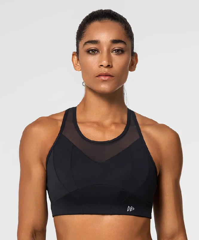 Women's Formal Event Clothing Power Mesh Racerback Padded Running Bra | Women's High Support Sports Bra Women's Formal Event Clothing Power Mesh Racerback Padded Running Bra | Women's High Support Sports Bra