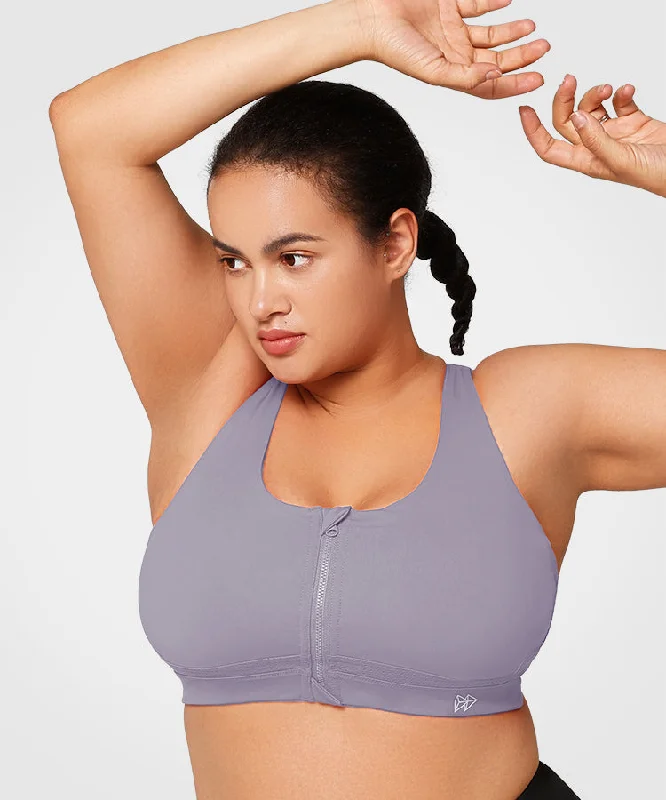 Women's Garments Power Zip Front Criss Cross Padded Running Bra | Women's High Support Sports Bra (Plus Size) Women's Garments Power Zip Front Criss Cross Padded Running Bra | Women's High Support Sports Bra (Plus Size)