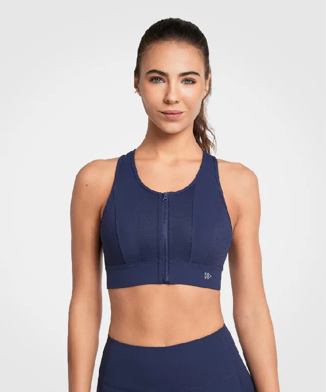 Comfortable Lounge Clothing Power Zipper Mesh Racerback Padded Running Bra | Women's High Support Sports Bra Comfortable Lounge Clothing Power Zipper Mesh Racerback Padded Running Bra | Women's High Support Sports Bra