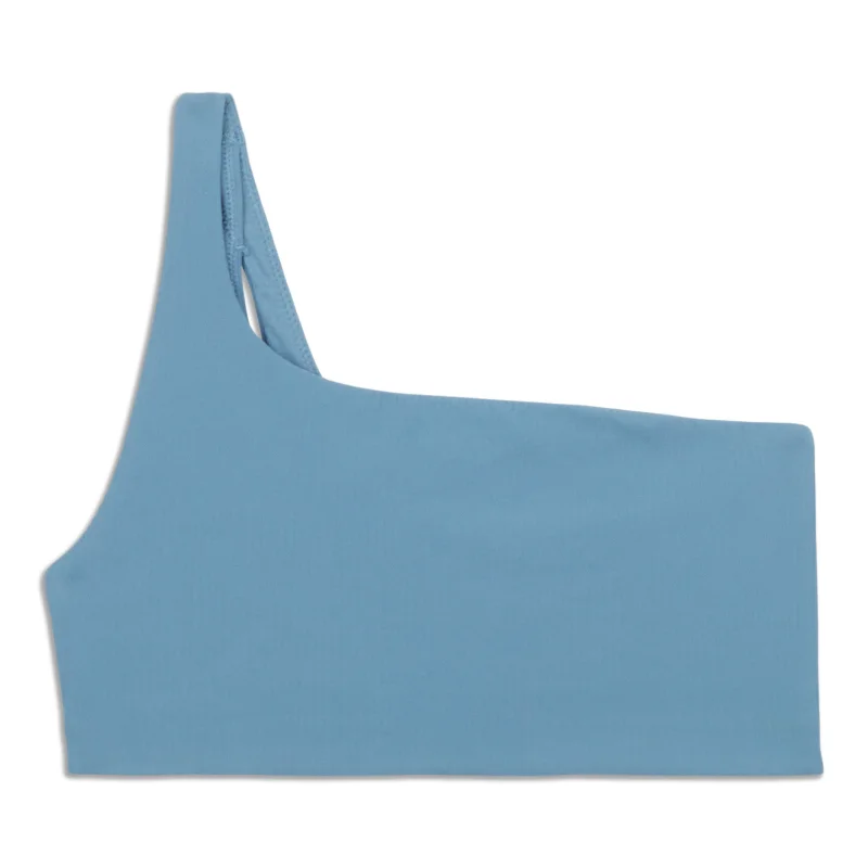 Women's Fashion Clothes Ribbed Asymmetrical Yoga Bra - Resale