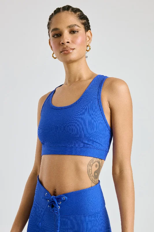 Women's Night-Out Outfit Ribbed Gym Bra 2.0