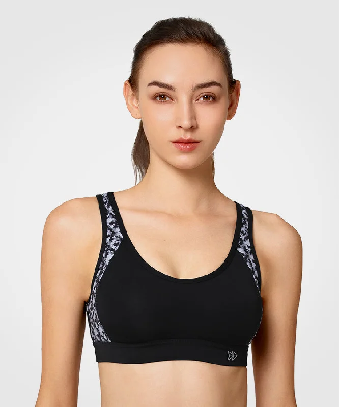 Women's Tops And Clothing Sculpt Criss Cross Padded Gym Bra | Women's High Support Sports Bra