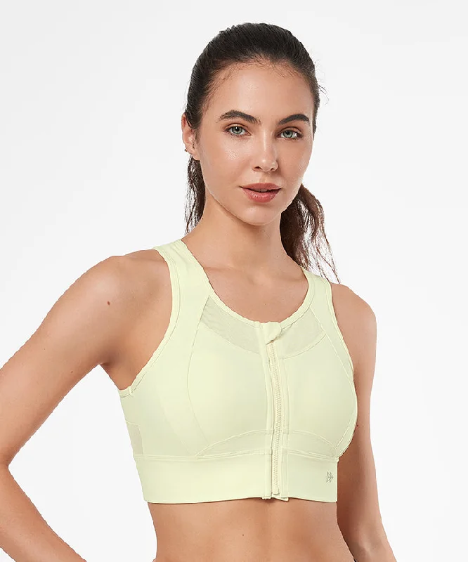 Women's Outdoor Attire Sculpt Zip Mesh Racerback Padded Running Bra | Women's High Support Sports Bra Women's Outdoor Attire Sculpt Zip Mesh Racerback Padded Running Bra | Women's High Support Sports Bra