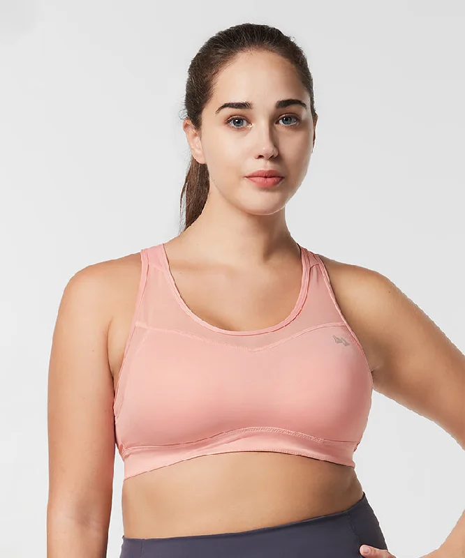 Women's Work Apparel Shift Racerback Mesh Padded Running Bra | Women's High Support Sports Bra (Plus Size) Women's Work Apparel Shift Racerback Mesh Padded Running Bra | Women's High Support Sports Bra (Plus Size)