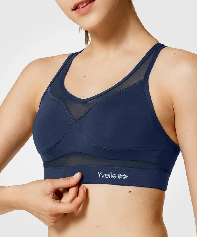 Women's Comfortable Lounge Garments Shift Racerback Mesh Padded Running Bra | Women's High Support Sports Bra (Plus Size) Women's Comfortable Lounge Garments Shift Racerback Mesh Padded Running Bra | Women's High Support Sports Bra (Plus Size)