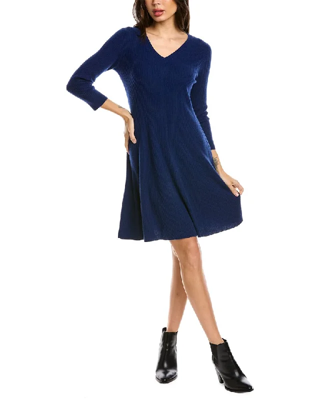 Women's Resort Garments sofiacashmere A-Line Cashmere Sweaterdress