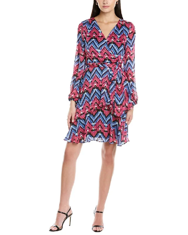 Women's Seasonal Clothes Tahari ASL Long Sleeve Mini Dress