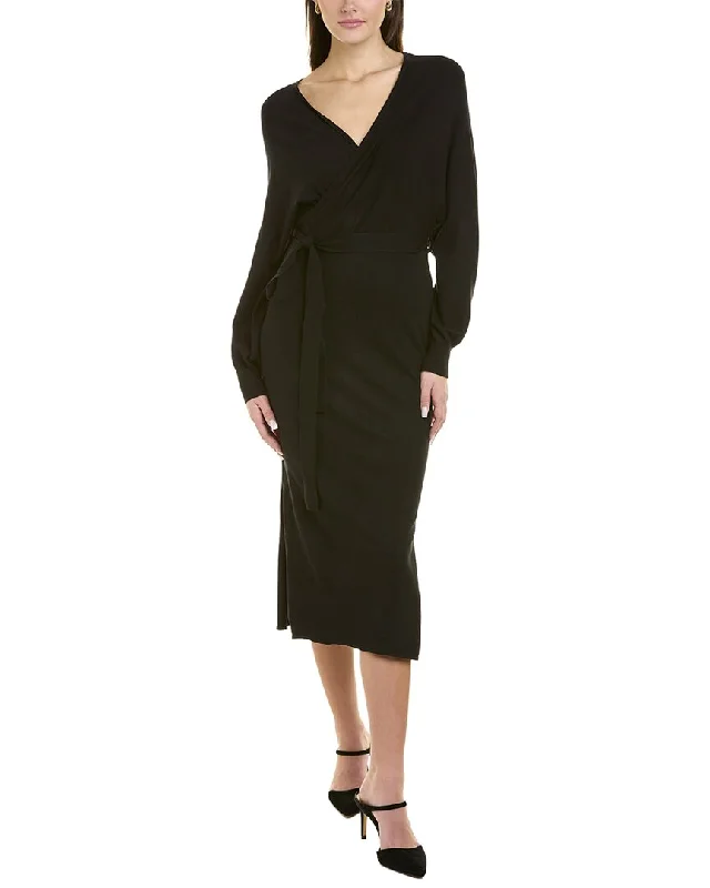 Women's Romantic Outfit Taylor Surplice Sweaterdress
