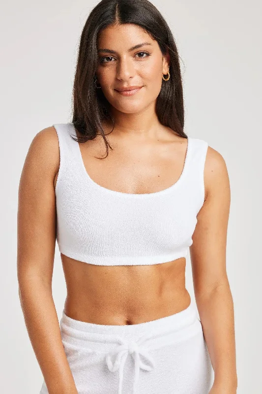 Comfortable Garments For Women Terry Bralette