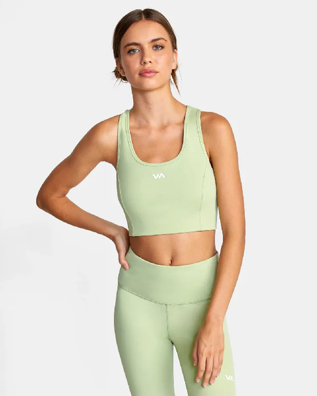 Women's Stylish Outdoor Outfit VA Essential Sports Bra - Light Sage