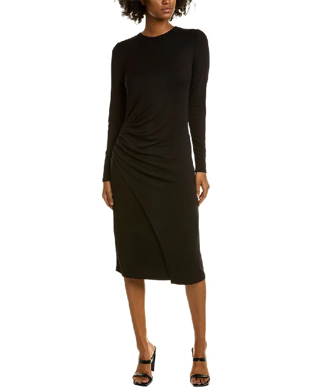 Comfortable Women's Clothes Vince Gathered Midi Dress