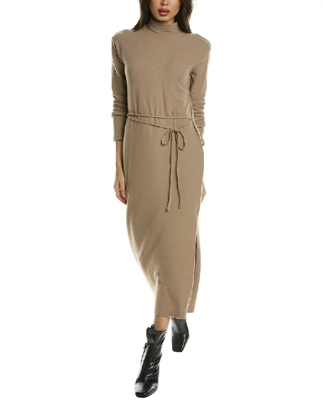 Women's Professional Attire Vince Turtleneck Midi Dress